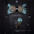 Factory Outlet 100% Hand-Made Natural Feather Men′s Bow Tie